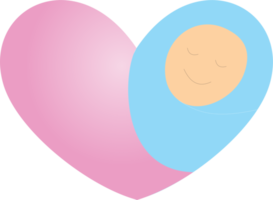 Mother love baby icon PNG