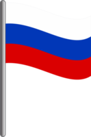 Russland-Flagge png