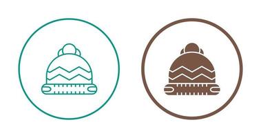 Wool Hat Vector Icon