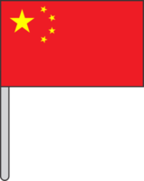 China bandera png