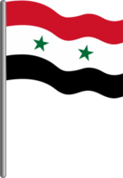 Syria flag PNG