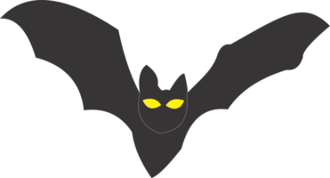 The black bat PNG