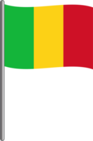 Mali vlag icoon PNG