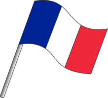Frankrike flagga ikon png