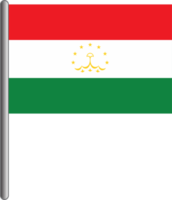 Tajikistan flag PNG