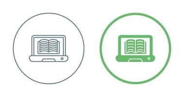 Online Library Vector Icon