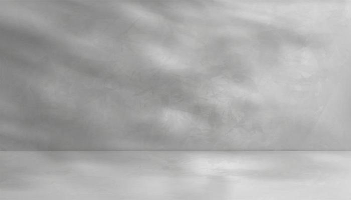Grey cement wall texture background with light and shadow,3D Empty Studio Interior background,Vector Backdrop Gray Cement texture wall with light on Concrete floor,Display for Product Presentation