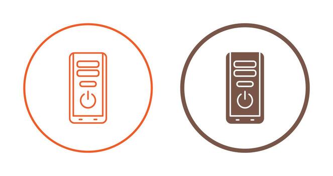 Computer Tower Vector Icon