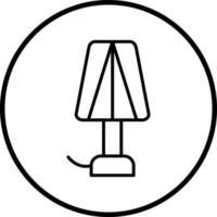 Lamp Vector Icon Style