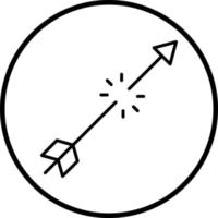 Broken Arrow Vector Icon Style