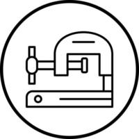 Vise Vector Icon Style