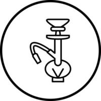 Hookah Vector Icon Style