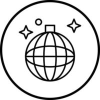 Disco Ball Vector Icon Style