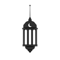 Islamic lantern icon, illustration of a lantern with an elegant concept, suitable for Ramadan and Eid designs vector