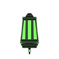 Islamic lantern icon, illustration of a lantern with an elegant concept, suitable for Ramadan and Eid designs vector