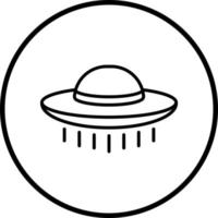 Ufo Vector Icon Style