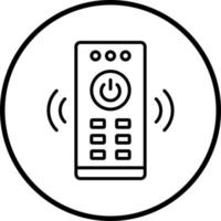 Remote Control Vector Icon Style