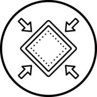 Shrink Vector Icon Style