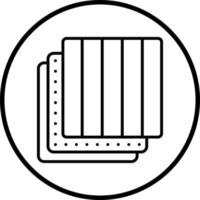 Fabric Layers Vector Icon Style