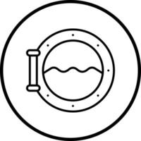 Porthole Vector Icon Style
