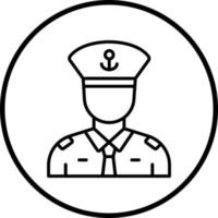 Captain Vector Icon Style