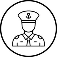 Captain Vector Icon Style