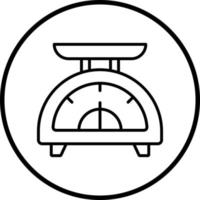 Weighing Vector Icon Style