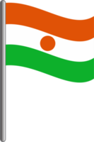 Niger vlag PNG