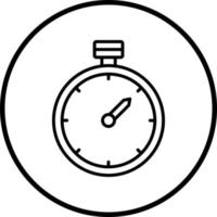 Timer Vector Icon Style