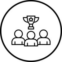 Winner Vector Icon Style