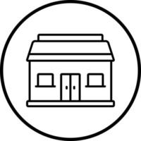 Supermarket Vector Icon Style