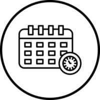 Deadline Vector Icon Style