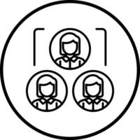 Delegation Of Work Vector Icon Style