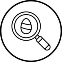 Easter Search Vector Icon Style