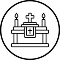 Altar Vector Icon Style