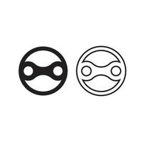 Robot icon vector