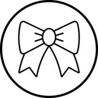 Bow Tie Vector Icon Style