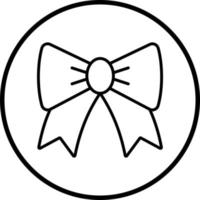 Bow Tie Vector Icon Style