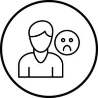 Depression Vector Icon Style