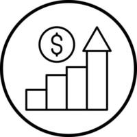 Growing Business Vector Icon Style
