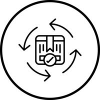 Continuous Delivery Vector Icon Style