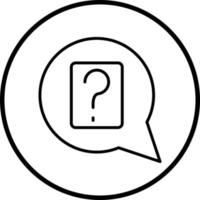 Question Vector Icon Style