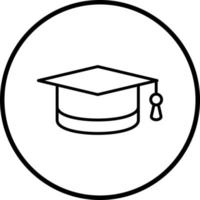 graduado vector icono estilo