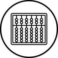 Abacus Vector Icon Style