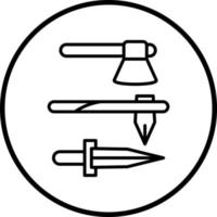 Iron Age Vector Icon Style