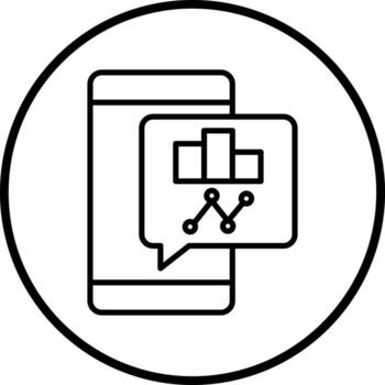 Data Interfaces Vector Icon Style