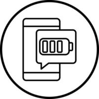 Battery Vector Icon Style