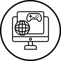 Online Games Vector Icon Style