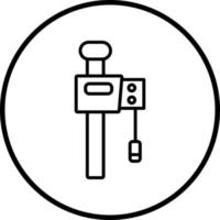 Colonoscopy Vector Icon Style