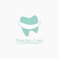 dental cuidado logo médico y medicina vector